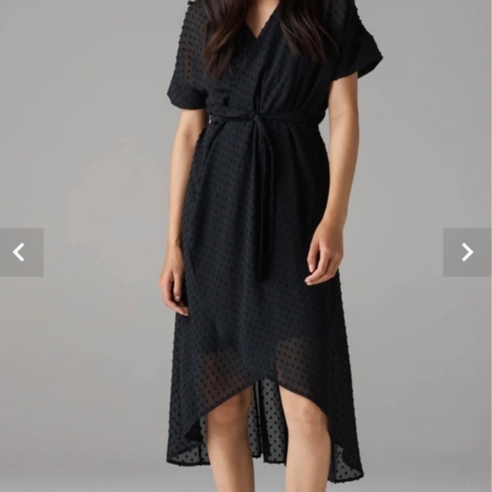 Vetta black dot convertible  dress